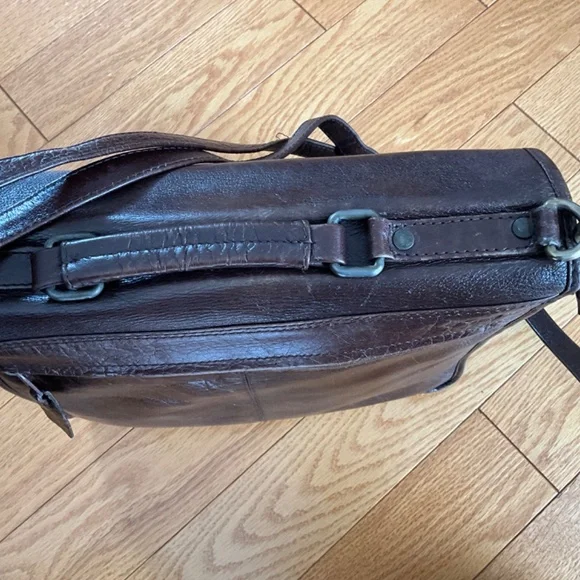 Vintage Barganza Burgundy Leather women pursue - Picture 7 of 8